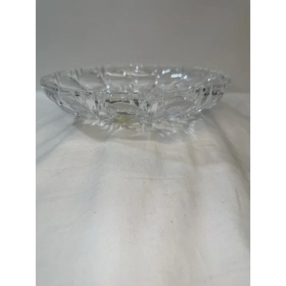 Beyer Bleikristall‎ 24% Lead Crystal 8 1/2"  Crystal Bowl W.Germany - Picture 6 of 7